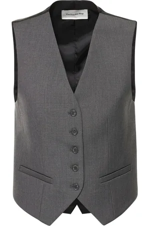 The Frankie Shop Gelso Lyocell Blend Waistcoat