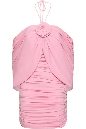 MAGDA BUTRYM Draped Jersey Mini Dress