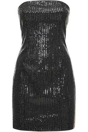 ROTATE Sequined Twill Mini Dress