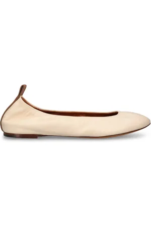 Lanvin 5mm Leather Ballerina Flats