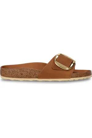 Birkenstock Madrid Big Buckle Oiled Leather Sandals