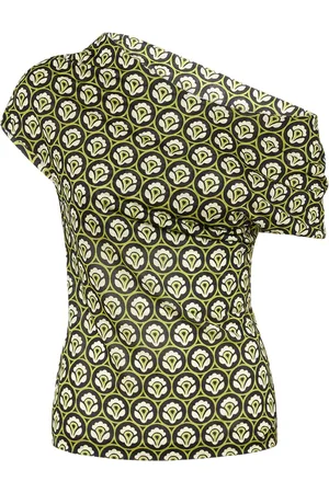 Etro Printed Mesh Top