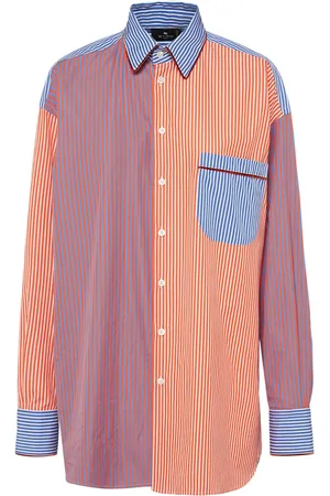 Etro Striped Cotton Poplin Shirt