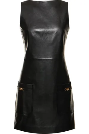 VERSACE Hollywood Series Leather Dress