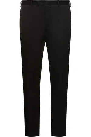 PT Torino Dieci Pleated Cotton Twill Pants