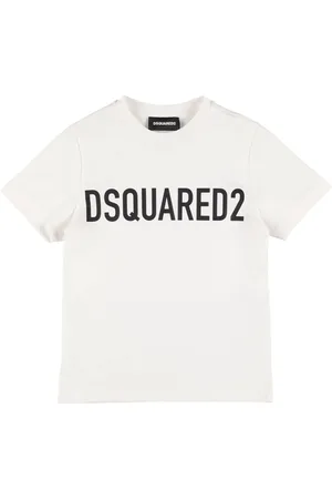 Dsquared2 Logo Printed Cotton Jersey T-shirt