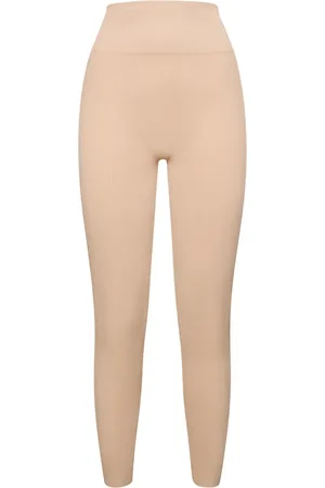ANDREADAMO Ribbed Jersey Leggings W/ Stirrups