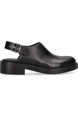Courrèges Gogo Leather Clogs