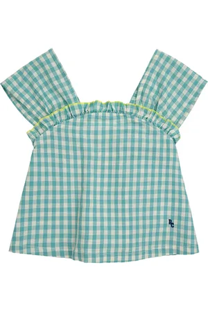 Bobo Choses Printed Cotton & Linen Top