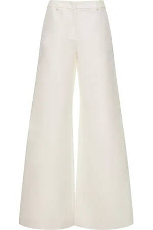Moschino Cotton Duchesse Wide Pants