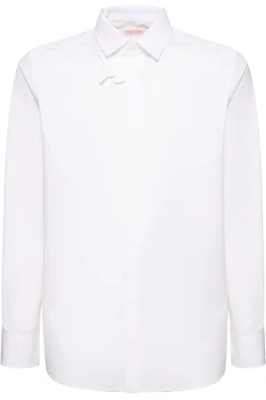VALENTINO Cotton Shirt W/ Flower