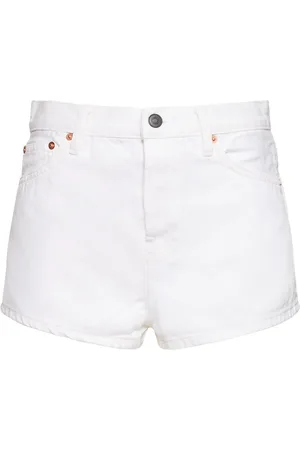 WARDROBE.NYC Cotton Denim Shorts