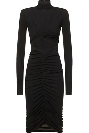 The Andamane Kim Stretch Jersey Cutout Midi Dress