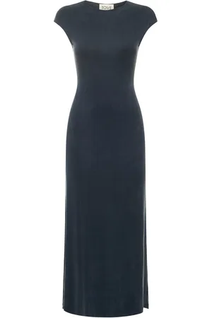 TOVE Marcele Viscose Jersey Long Dress