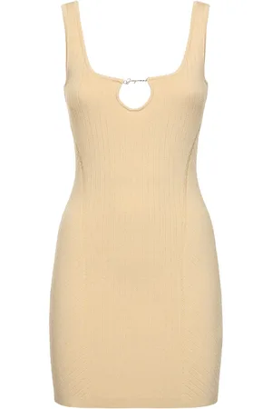 Jacquemus La Mini Robe Sierra Knit Mini Dress