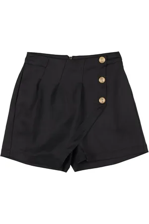 Balmain Blend Cotton Gabardine Shorts