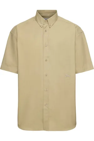 Burberry Logo Cotton Short Sleeve Shirt