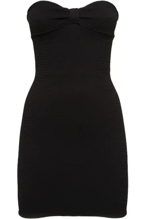 Reina Olga Master Tigress Strapless Mini Dress