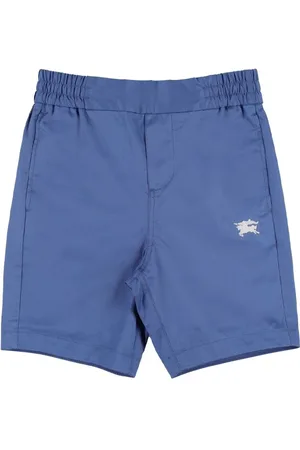 Burberry Logo Cotton Shorts
