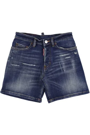 Dsquared2 Cotton Denim Shorts