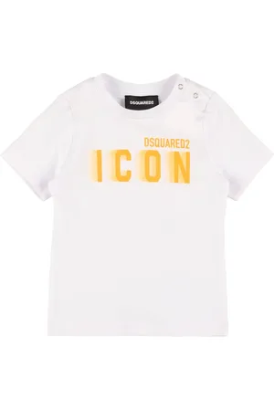 Dsquared2 Logo Printed Cotton Jersey T-shirt