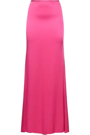 GIUSEPPE DI MORABITO Stretch Viscose Long Skirt