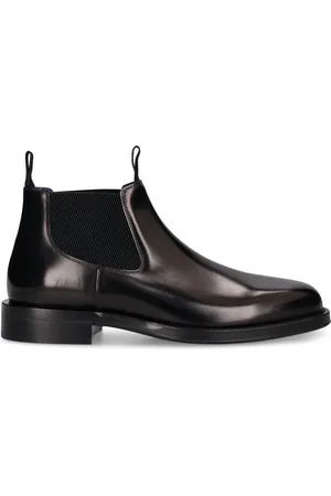 Burberry Mf Tux Leather Low Chelsea Boots