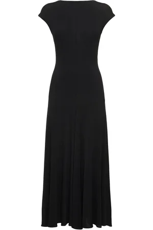 MAGDA BUTRYM Jersey Flared Long Dress