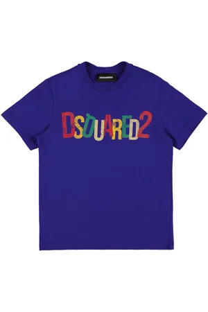 Dsquared2 Printed Cotton Jersey T-shirt