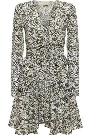 Isabel Marant Usmara Silk Blend Mini Dress