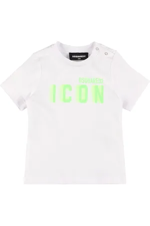 Dsquared2 Logo Printed Cotton Jersey T-shirt