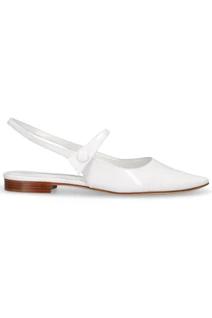 Manolo Blahnik 10mm Didionflat Patent Leather Flats