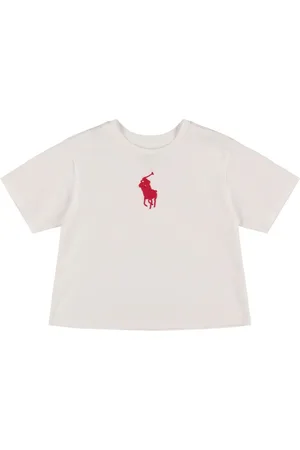 Ralph Lauren Embroidered Logo Cotton Jersey T-shirt