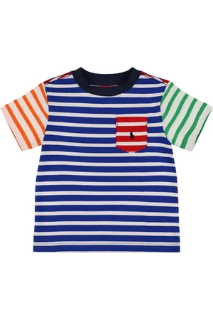Ralph Lauren Logo Embroidered Cotton Jersey T-shirt