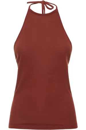 LEMAIRE Halter Neck Cotton Top