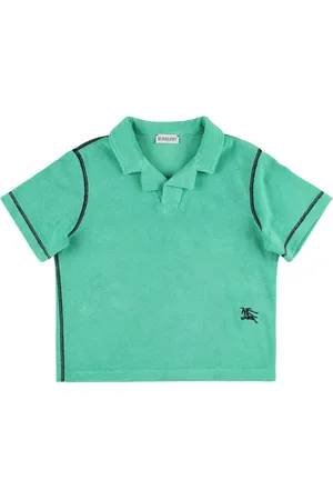 Burberry Logo Cotton Polo T-shirt