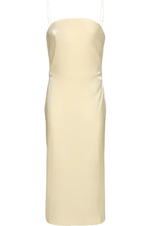 Jacquemus La Robe Carino Satin Midi Dress