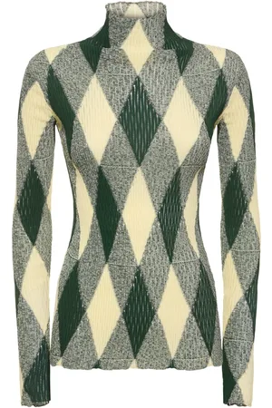 Burberry Cotton & Silk Knit Sweater