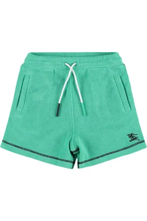 Burberry Logo Cotton Shorts