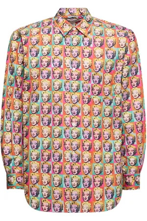 Comme des Garçons Andy Warhol Printed Cotton Poplin Shirt