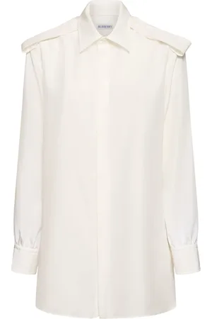 Burberry Double Cuff Silk Shirt