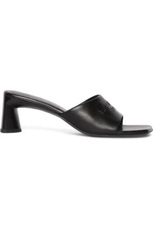 Balenciaga 60mm Dutyfree Shiny Leather Sandals