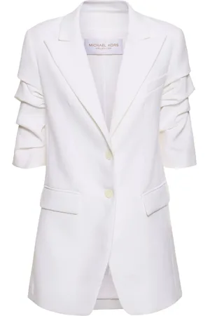 Michael Kors Linen Single Breasted Blazer