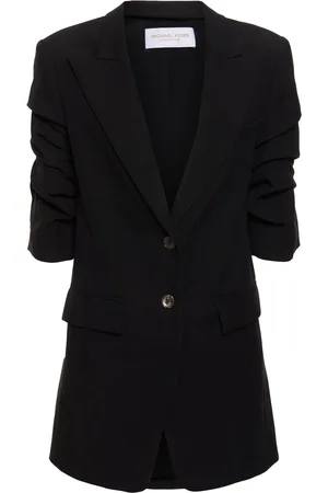 Michael Kors Linen Single Breasted Blazer