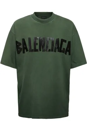 Balenciaga Logo Vintage Cotton T-shirt