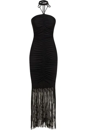 The Andamane Rosalia Draped Jersey Midi Dress