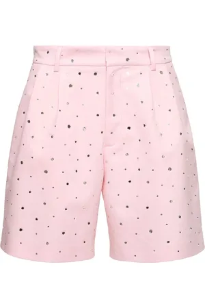 GIUSEPPE DI MORABITO Embellished Cotton Blend Shorts