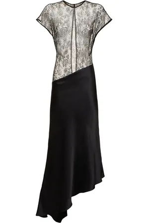 TOVE Beline Lace & Satin Long Dress
