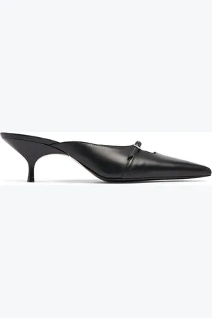 Gia Borghini 35mm Margot Leather Mules