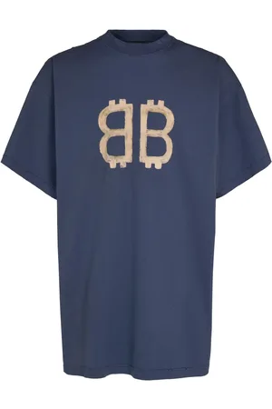 Balenciaga Crypto Print Vintage Cotton T-shirt
